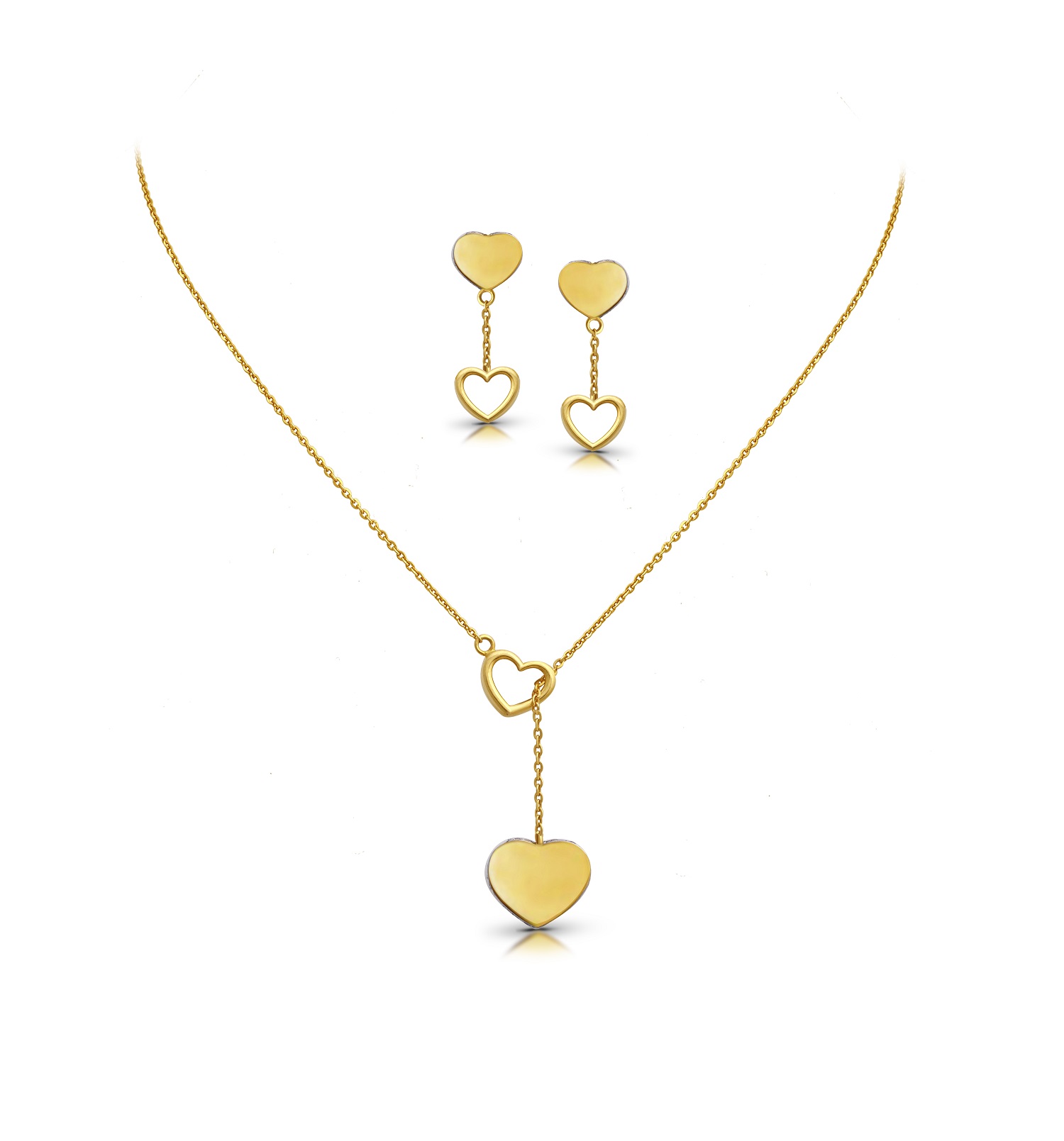 necklace set gold 8 grams