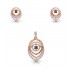 Rose Gold Pendant Set 7.86 gram