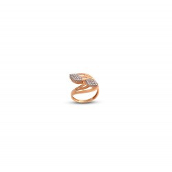 Gold Women Ring in 18 Karat 4.11 gram Design By Amol Jewellers LLP