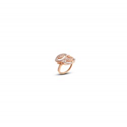 Gold Women Ring in 18 Karat 3.38 gram Design By Amol Jewellers LLP