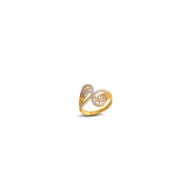 Gold Women Ring in 18 Karat 2.67 gram Design By Amol Jewellers LLP