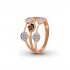 Rose Gold  Diamond  Ring  2.33 gram