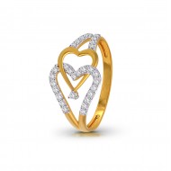 Gold Ring Diamond  2.21 gram