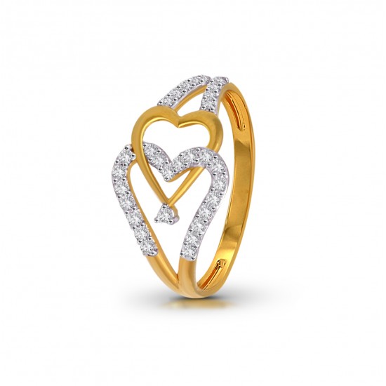 Gold Ring Diamond  2.21 gram