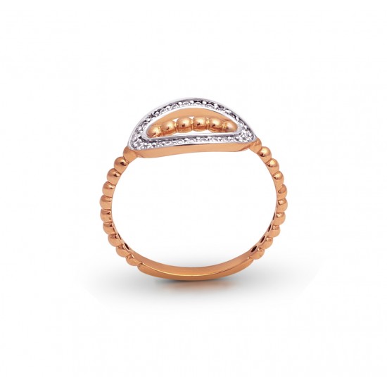 Rose Gold  Ring A.Diamond  1.86 gram 