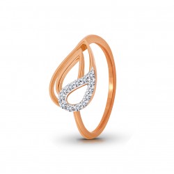 Rose Gold  Ring A.Diamond 1.97 gram