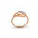 Rose Gold  Ring A.Diamond 1.97 gram