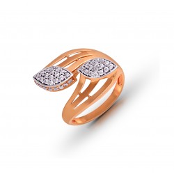 Rose Gold  Ring  A.Diamond 4.10 gram 