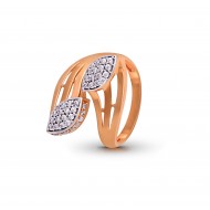 Rose Gold  Ring  A.Diamond 4.10 gram 