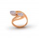 Rose Gold  Ring  A.Diamond 4.10 gram 