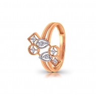 Rose Gold Ring  A.Diamond 2.30 gram