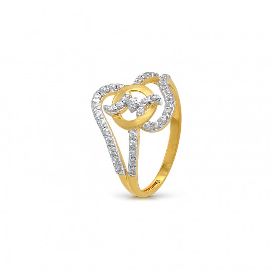 Gold Ring  A.Diamond 2.08 gram 