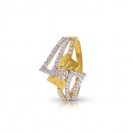 Gold Ring A.Diamond 2.45 gram