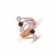 Rose Gold Ring A.Diamond  4.07 gram