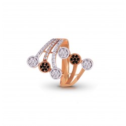 Rose Gold Ring A.Diamond  4.07 gram