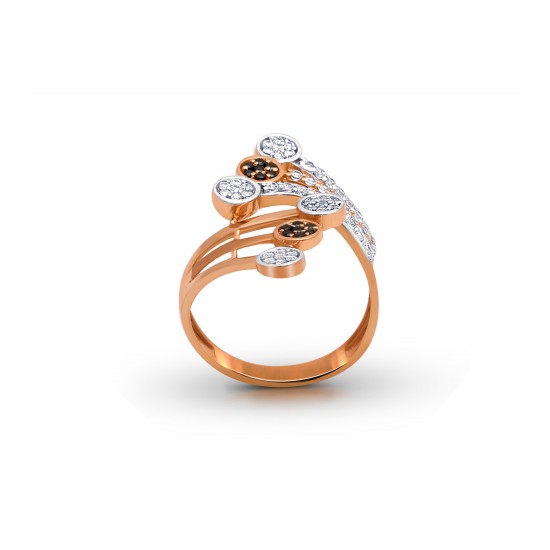 Rose Gold Ring A.Diamond  4.07 gram