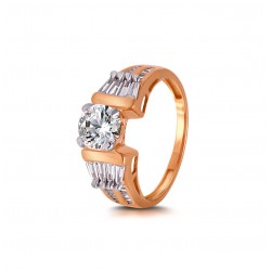 Rose Gold  Ring A.Diamond 3.73 gram 