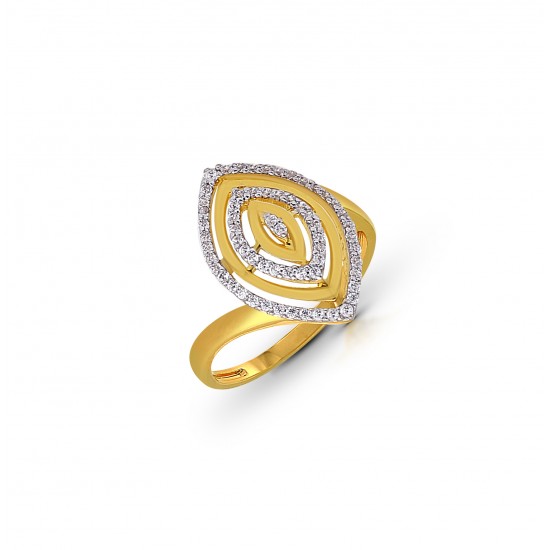 Gold Ring A.Diamond 3.53 gram 