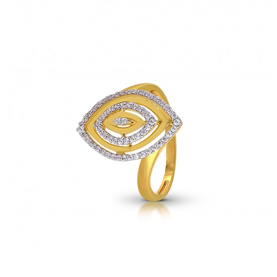 Gold Ring A.Diamond 3.53 gram 