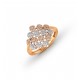 Rose Gold  Ring A.Diamond 3.89 gram