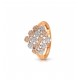 Rose Gold  Ring A.Diamond 3.89 gram