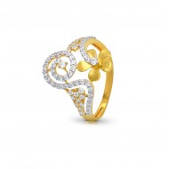 Gold Ring A.Diamond  2.22 gram 