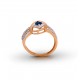 Rose Gold  Ring A.Diamond 3.49 gram 