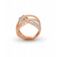 Rose Gold  Ring A.Diamond 3.98 gram 