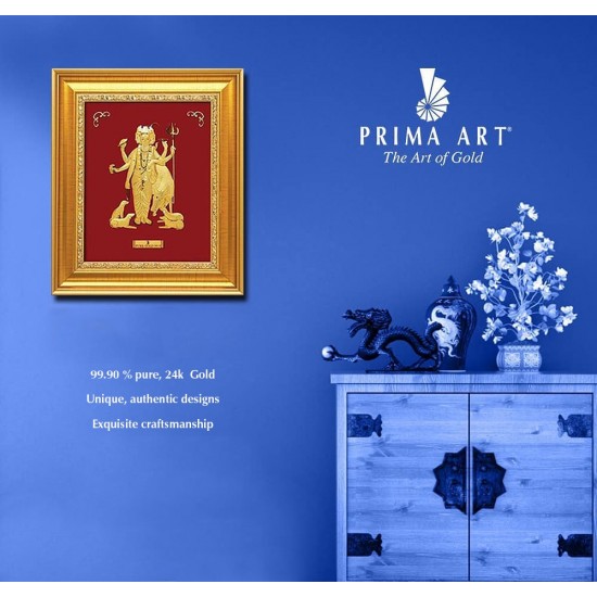 Pure 24 karat Golden Frame A7 Dattaguru Prima Art  by Amol Jewellers LLP