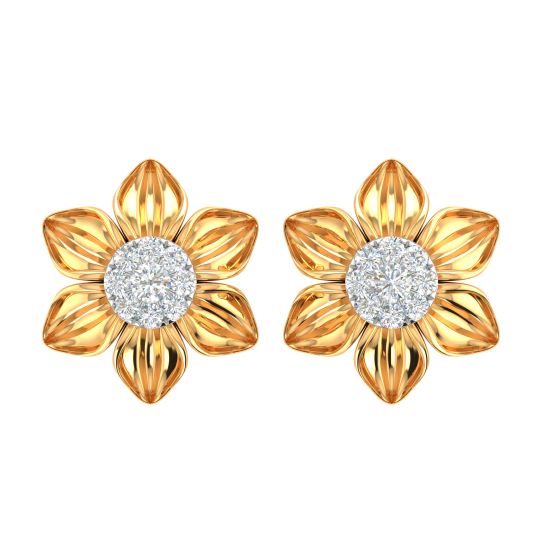 Kisna Brand Sun Drop Earring 40312E  by Amol Jewellers LLP 