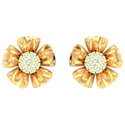 Kisna Brand Sun Drop Earring 40315E  by Amol Jewellers LLP 