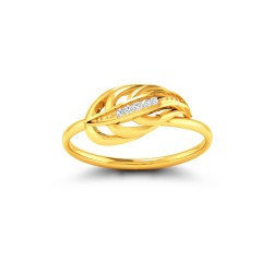 Kisna Sun Spring Ring 10792 by Amol Jewellers LLP 