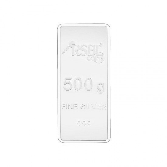 500 grams RSBL Silver Bar in 999  Purity Fineness