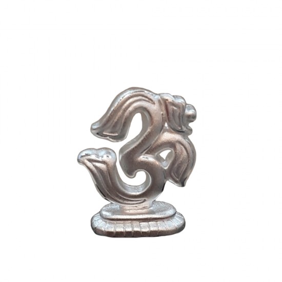 Om Symbol In Silver Pure 999 Purity - 500866507