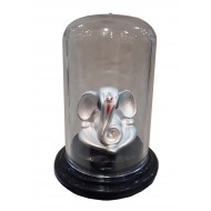Ganesh Silver Stand Idol/ Murti in 999 Purity - 501258503