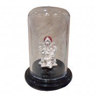 Ganesh Silver Stand Idol/ Murti in 999 Purity - 501281330