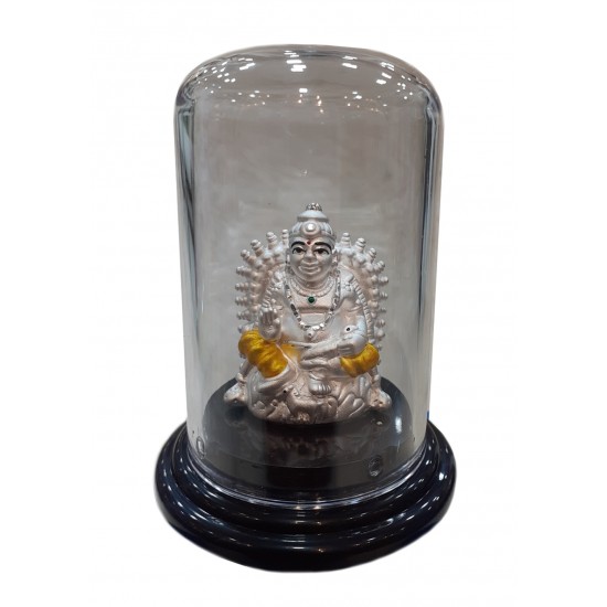 Kubera Silver Idol / Murti in 999 Purity - 501346492