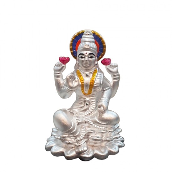 Laxmiji  Silver Idol/ Murti in 999 Purity - 500601499