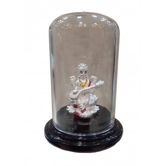 Sarastwatiji Silver Idol/ Murti in 999 Purity - 501105278